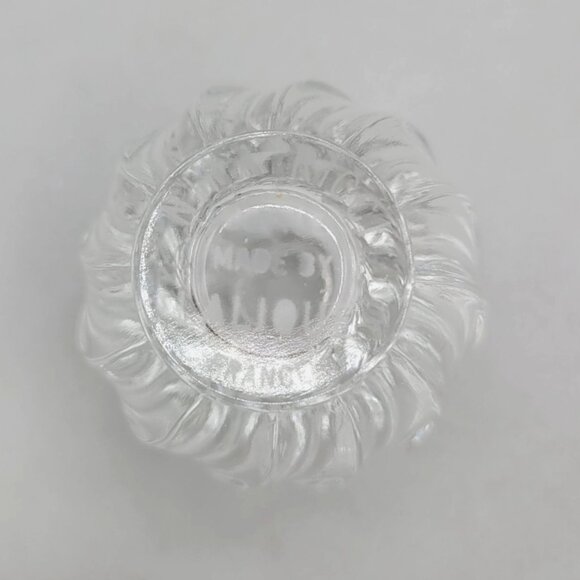 Lalique Crystal Twist Perfume Bottle Nina Ricci Perfume Bird Stopper EMPTY - Picture 7 of 8